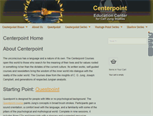 Tablet Screenshot of centerpointec.org